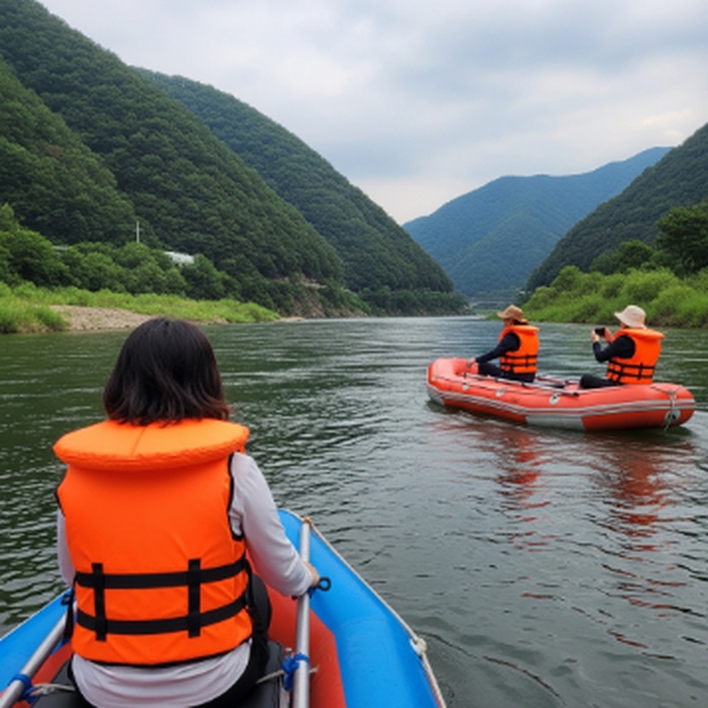 강원 영월 한반도지형 전망대 뗏목 체험 및 산책로 소요 시간