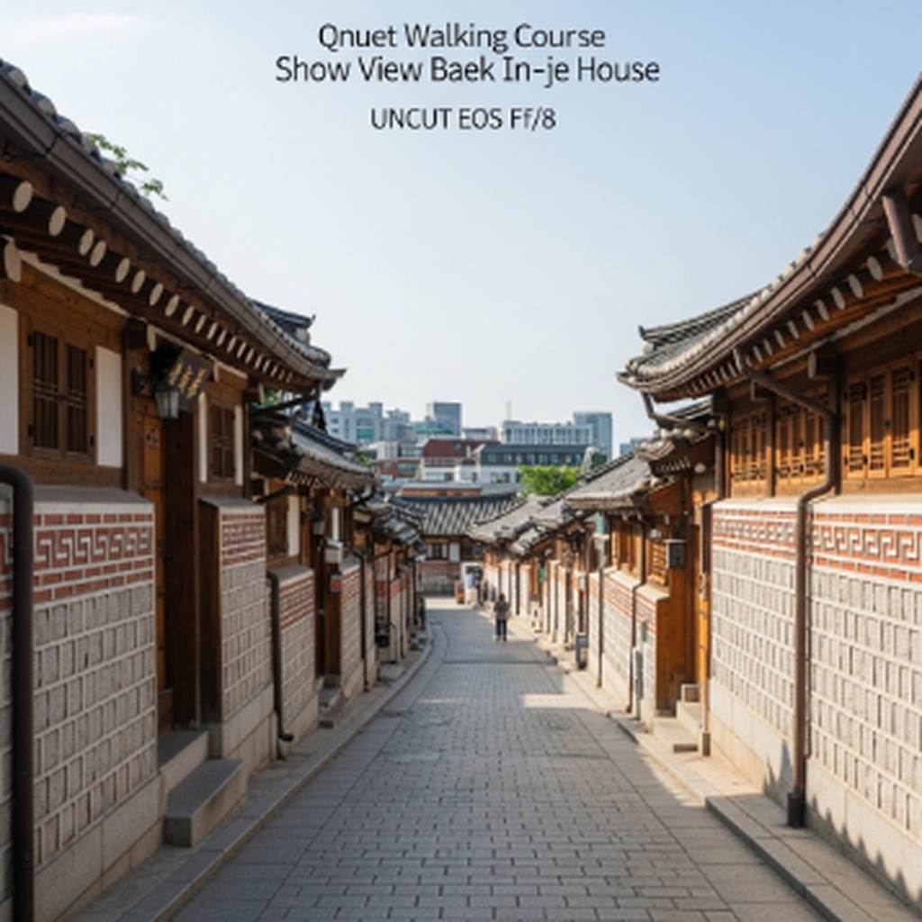 서울 종로 북촌한옥마을 조용한 산책 코스와 백인제 가옥 관람 방법