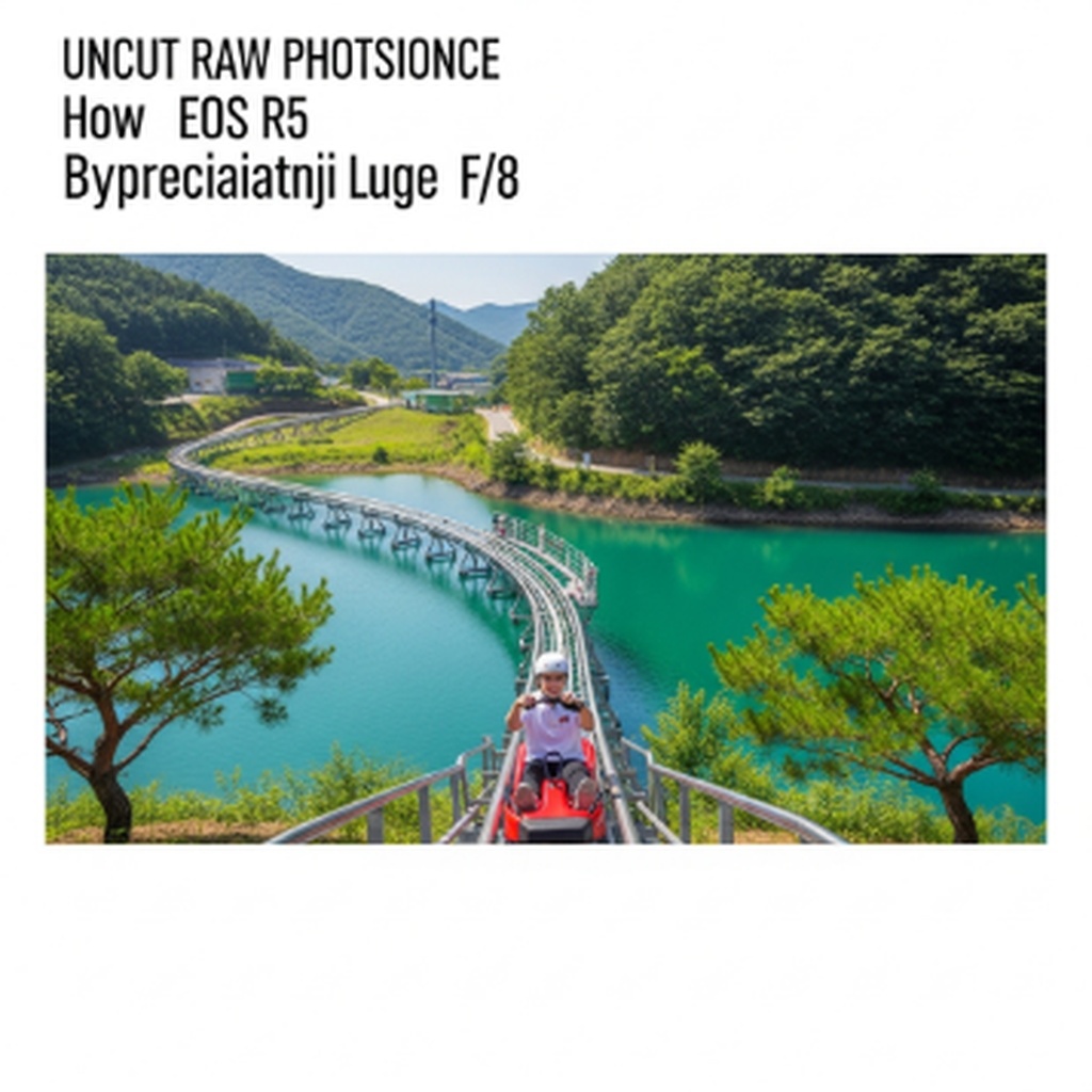 동해 무릉별유천지 루지 체험 및 에메랄드빛 호수 뷰 감상법