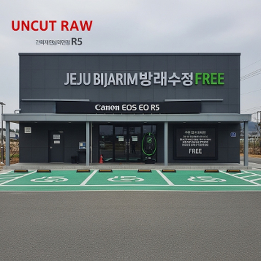 제주 비자림 주차장 현황 및 전기차 충전소 무료 이용 방법