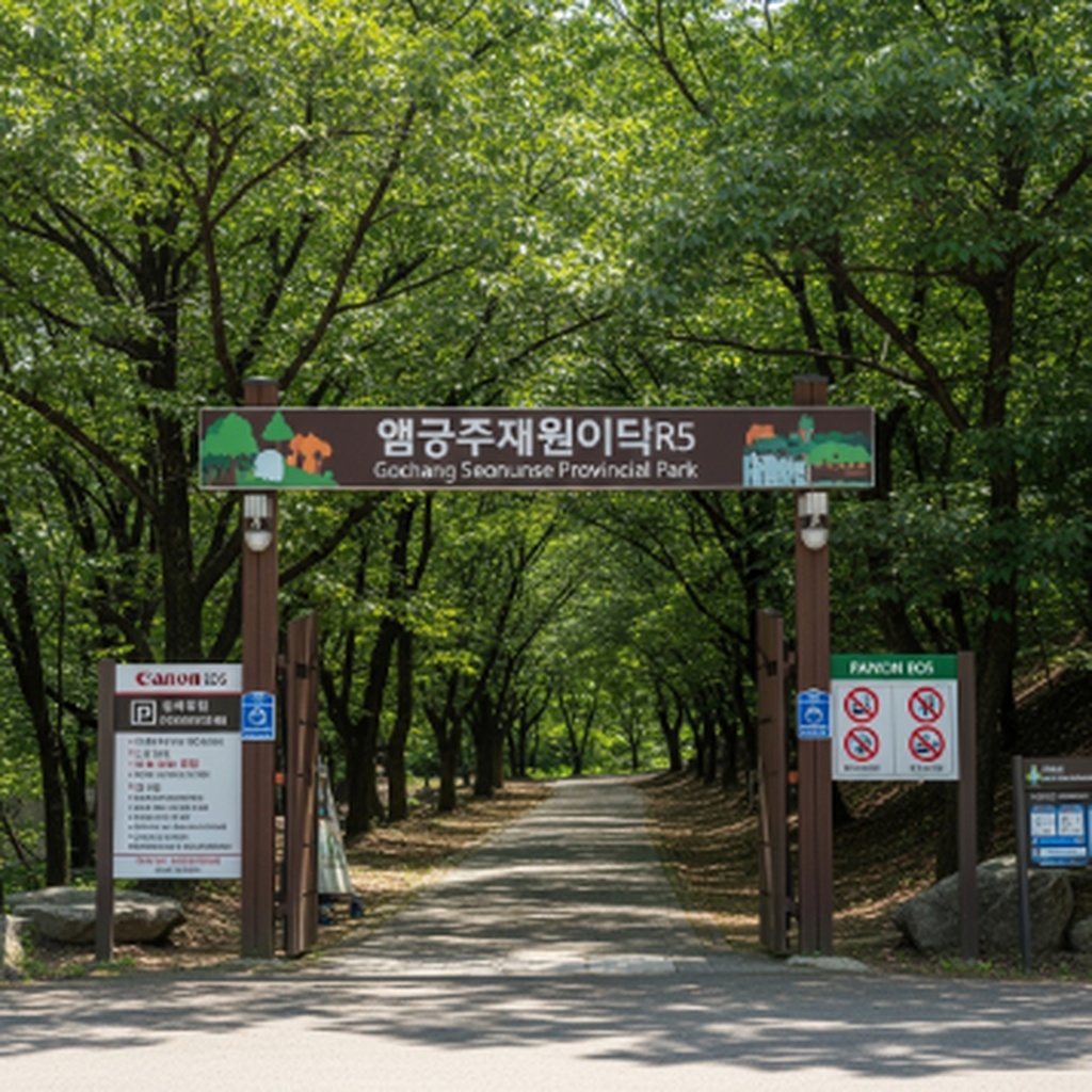 고창 선운사 도립공원 유료 주차장 요금 및 입구 주차 팁