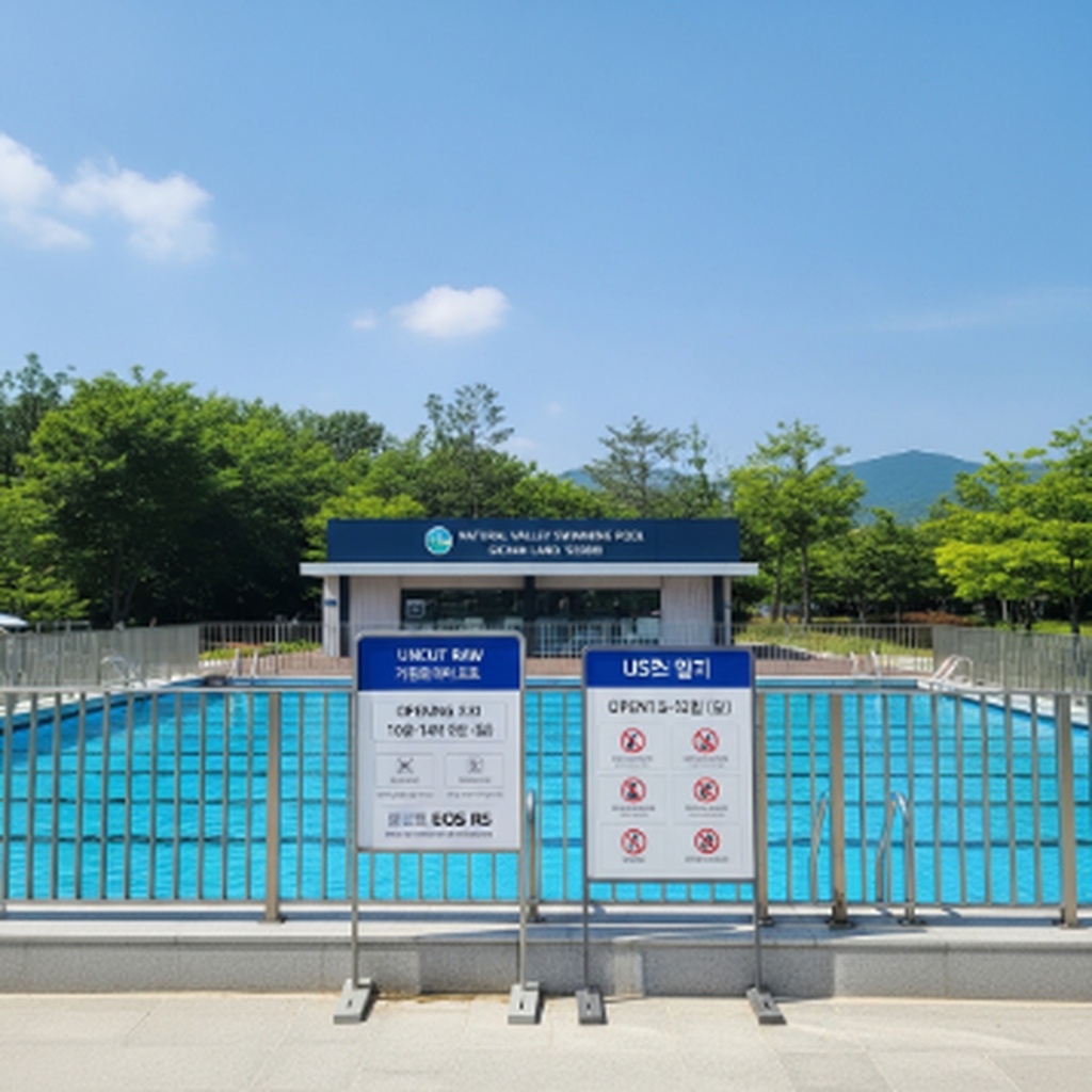 영암 기찬랜드 천연 계곡 수영장 개장일 및 이용 방법