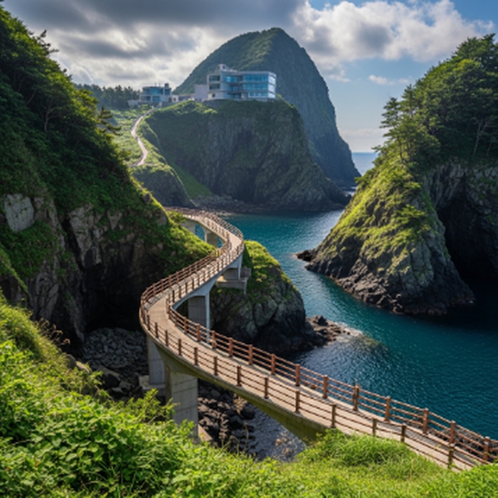 울릉도 관음도 연도교 산책 및 독도 전망대 관람 포인트