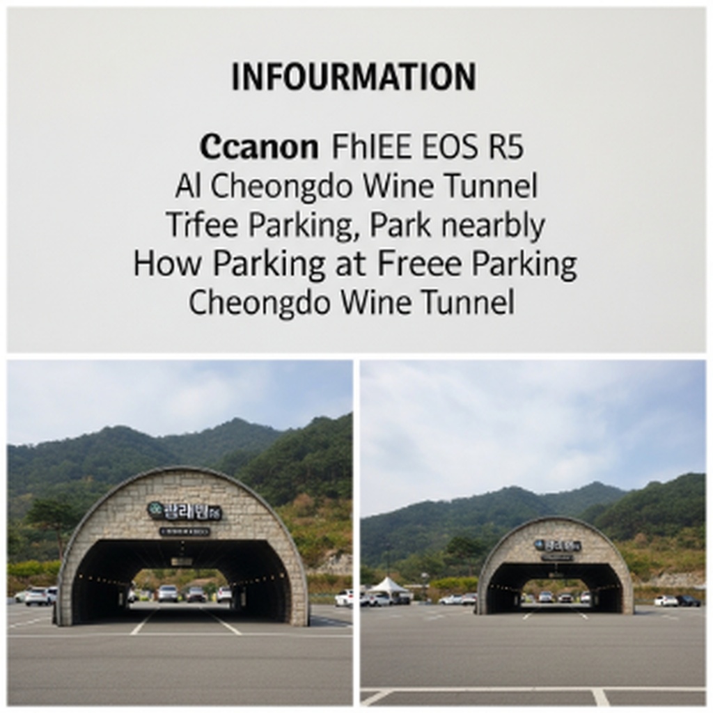 청도 와인터널 무료 주차장 정보 및 가까운 곳에 주차하는 방법