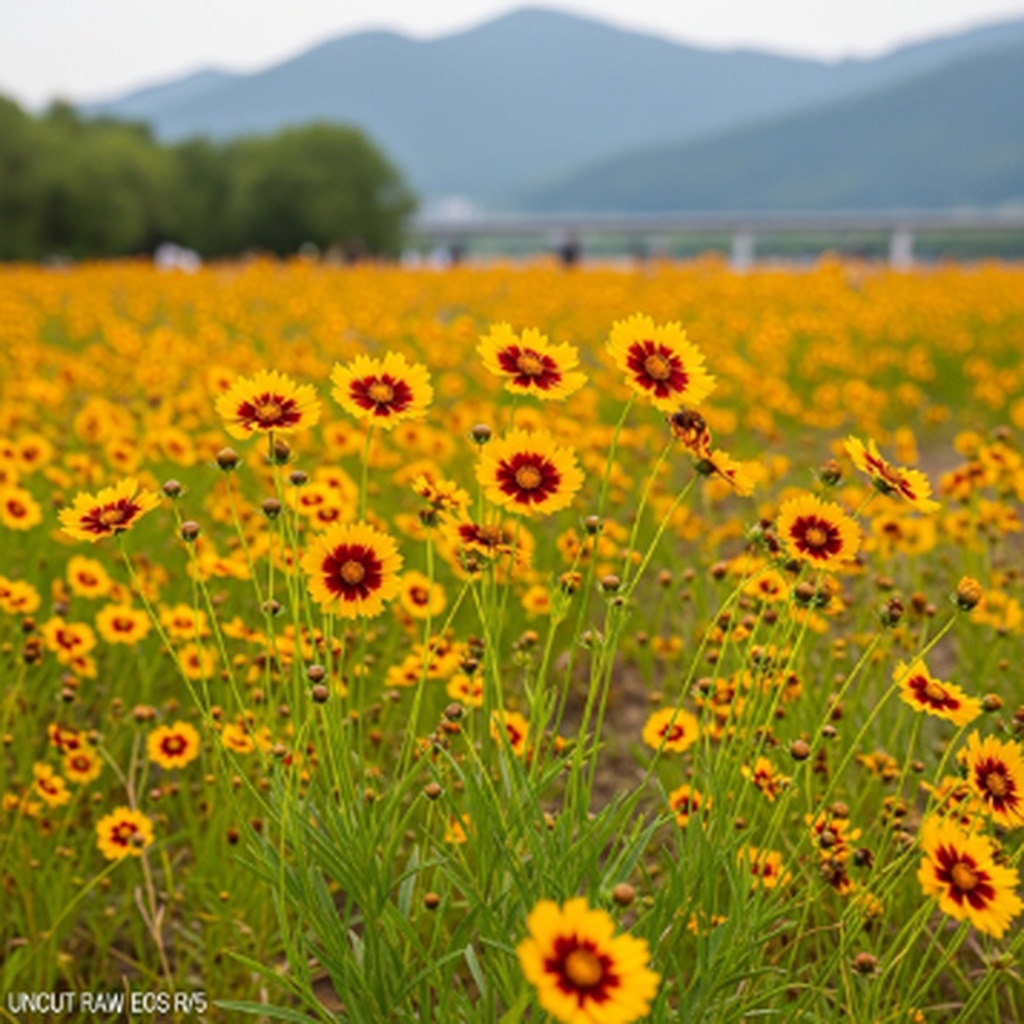 함안 악양생태공원 금계국 개화 및 남강 변 산책로 이용 방법