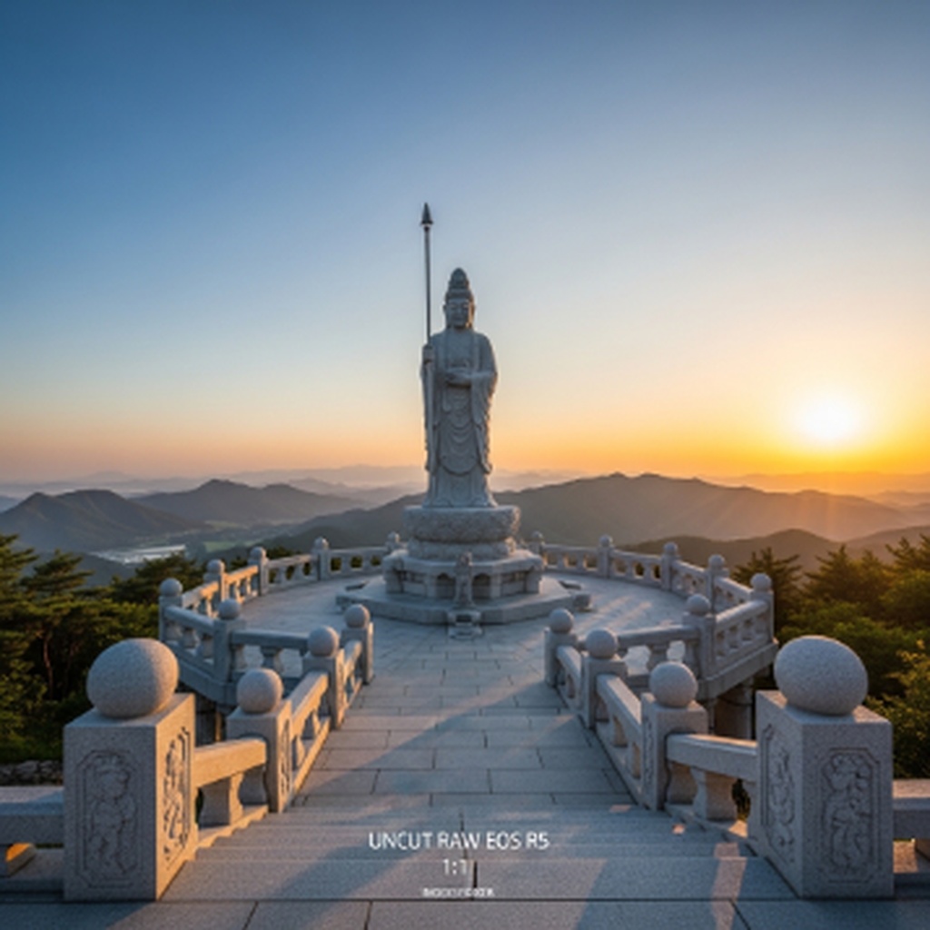 양양 낙산사 해수관음상 조망 포인트 및 의상대 일출 감상 방법