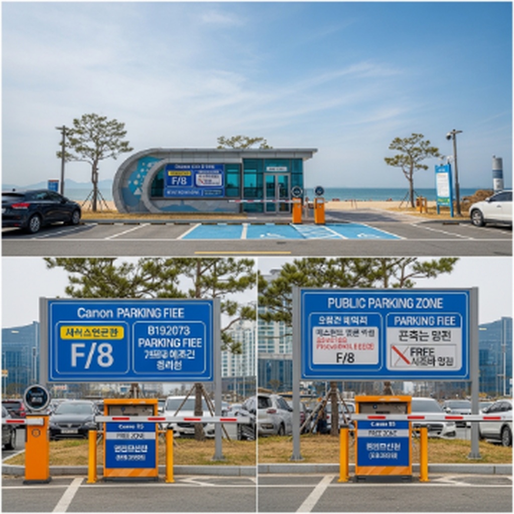 인천 무의도 하나개해수욕장 입구 공영주차장 요금 및 무료 구역