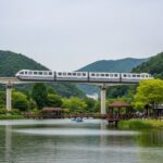 포천 아트밸리 천주호 절경 및 모노레일 탑승권 이용 방법