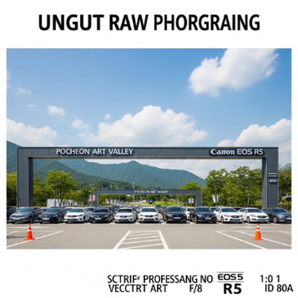 포천 아트밸리 주차장 이용 및 만차 시 대처 방법