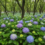 화순 수만리 생태숲 수국 개화 시기 및 만연산 산책로 투어