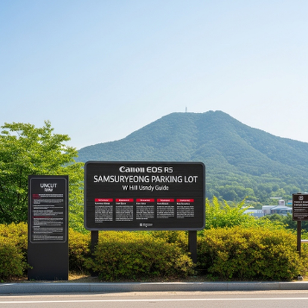 태백 매봉산 바람의 언덕 입구 삼수령 주차장 및 이용 방법