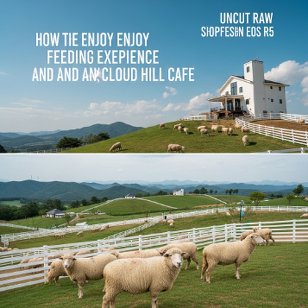 가평 양떼목장 먹이 주기 체험과 클라우드 언덕 카페 즐기는 방법