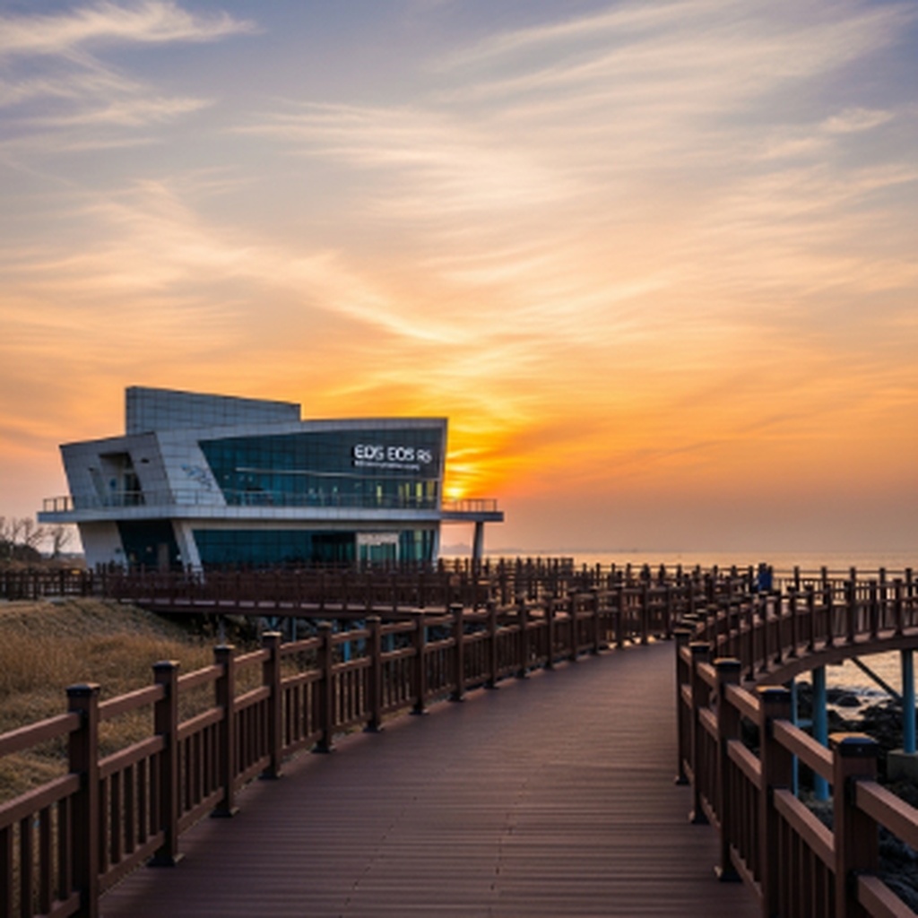 전남 영광 백수해안도로 노을 전시관 및 해안 데크 산책로 추천