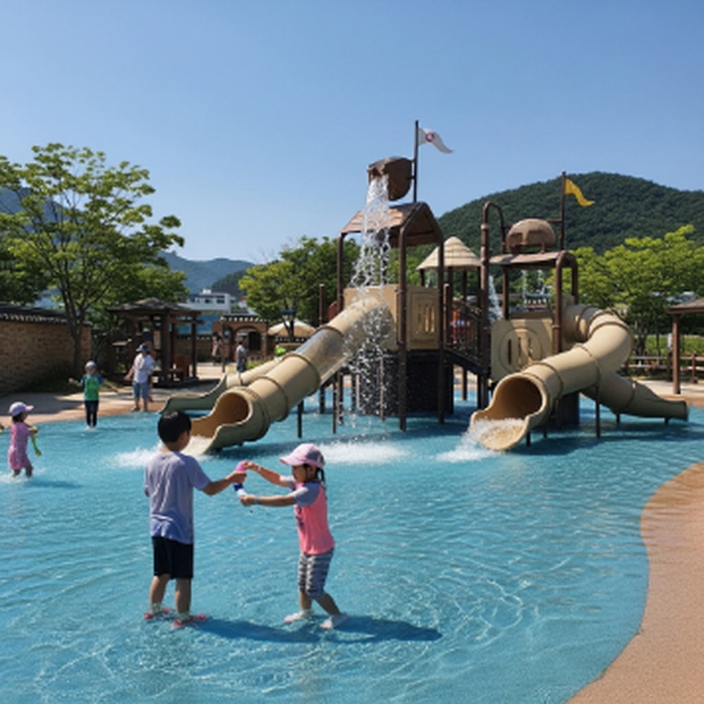 경북 고령 대가야역사테마관광지 아이와 물놀이 즐기는 방법