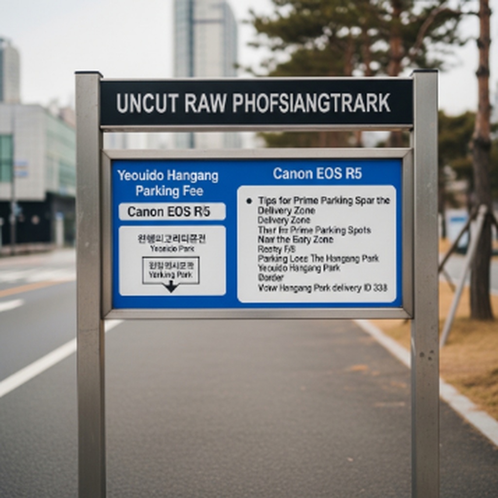 여의도 한강공원 주차 요금 정보와 배달존 근처 명당 주차 팁