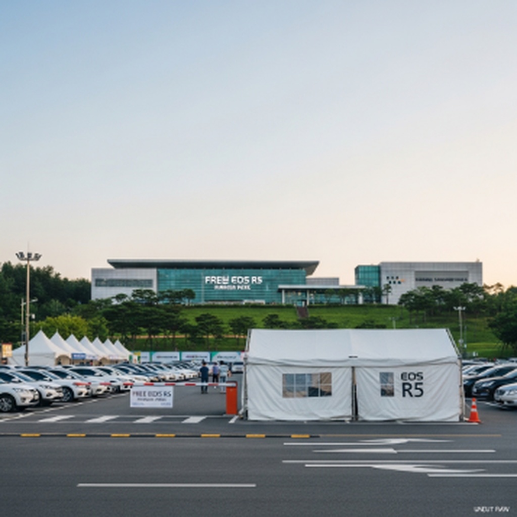 함양 상림공원 입구 무료 주차장 및 축제 기간 임시 주차장