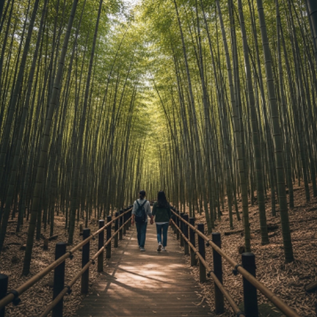 부산 기장 아홉산숲 대나무 숲길 힐링 및 영화 촬영지 투어