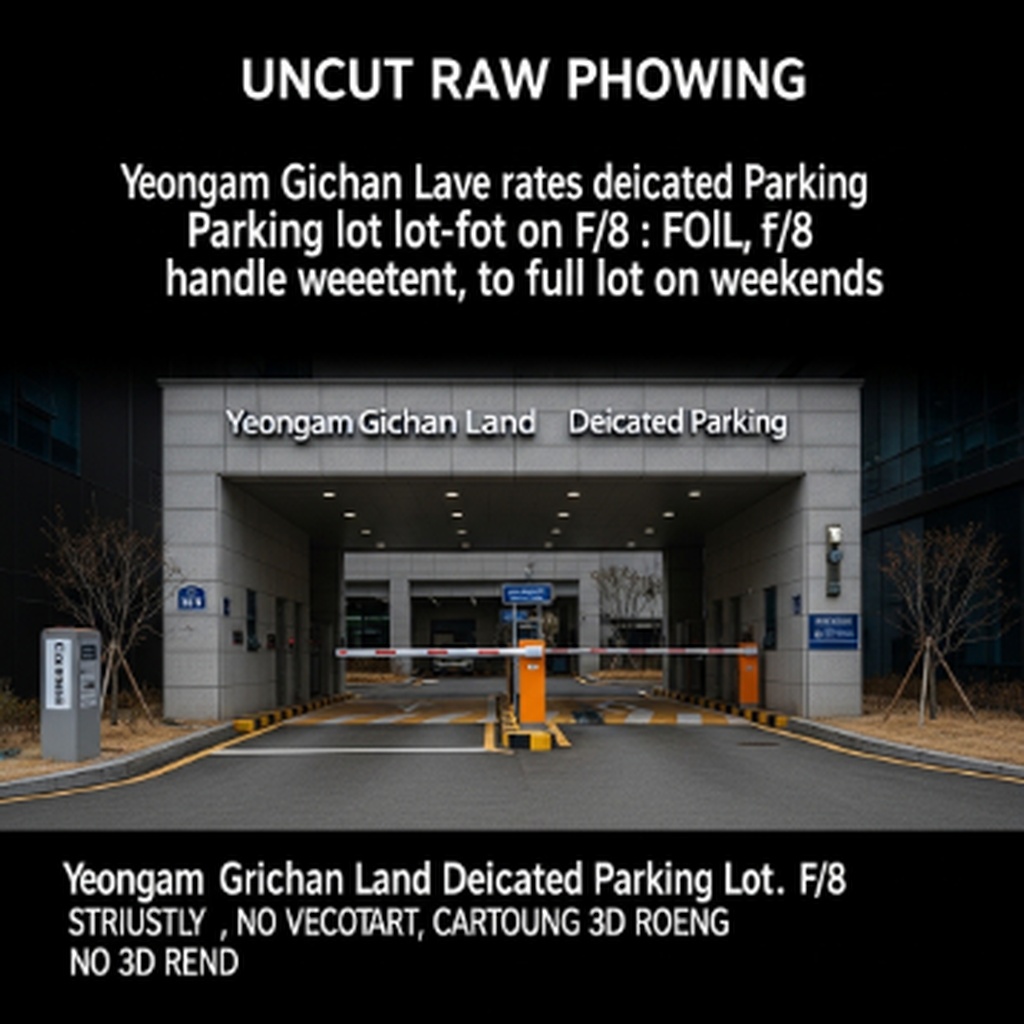 영암 기찬랜드 전용 주차장 요금 및 주말 만차 시 대처법