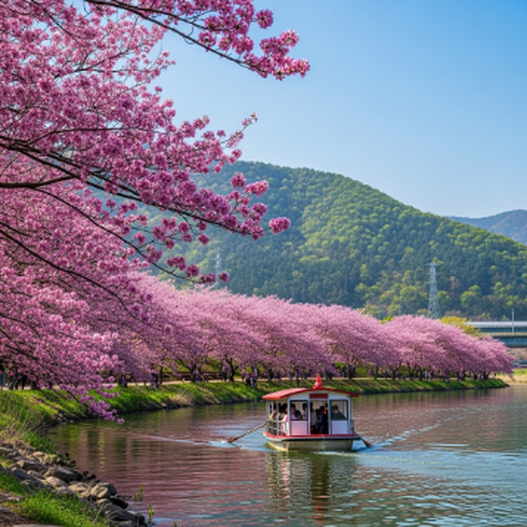 철원 고석정 꽃밭 개화 시기 및 한탄강 배 탑승 체험