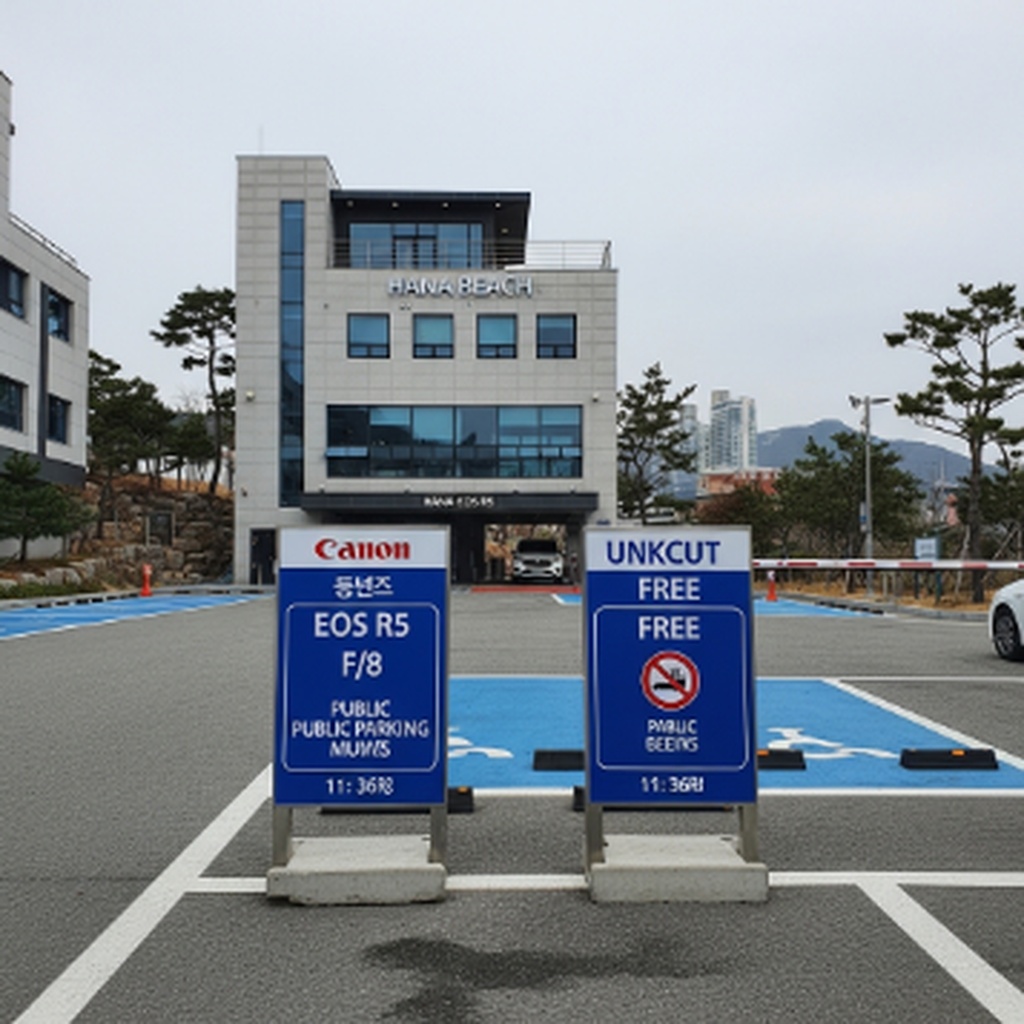 인천 무의도 하나개해수욕장 입구 공영주차장 요금 및 무료 구역