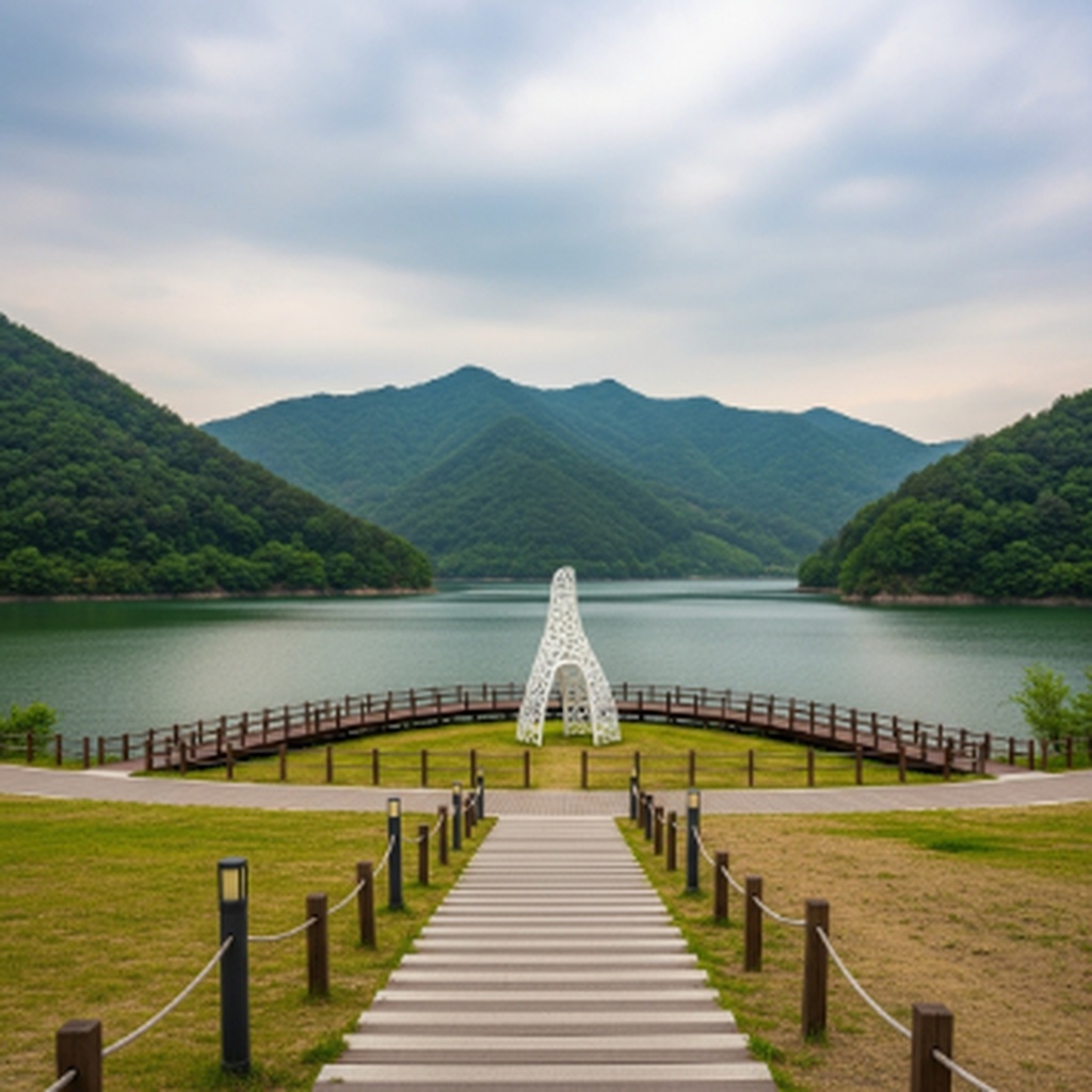 포천 아트밸리 천주호 절경 및 모노레일 탑승권 이용 방법