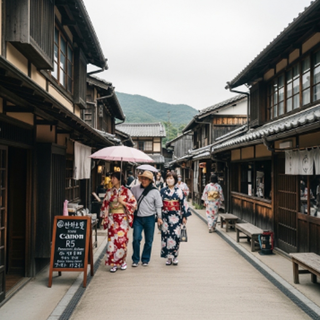 동두천 니지모리 스튜디오 일본 감성 마을 투어 및 기모노 체험법
