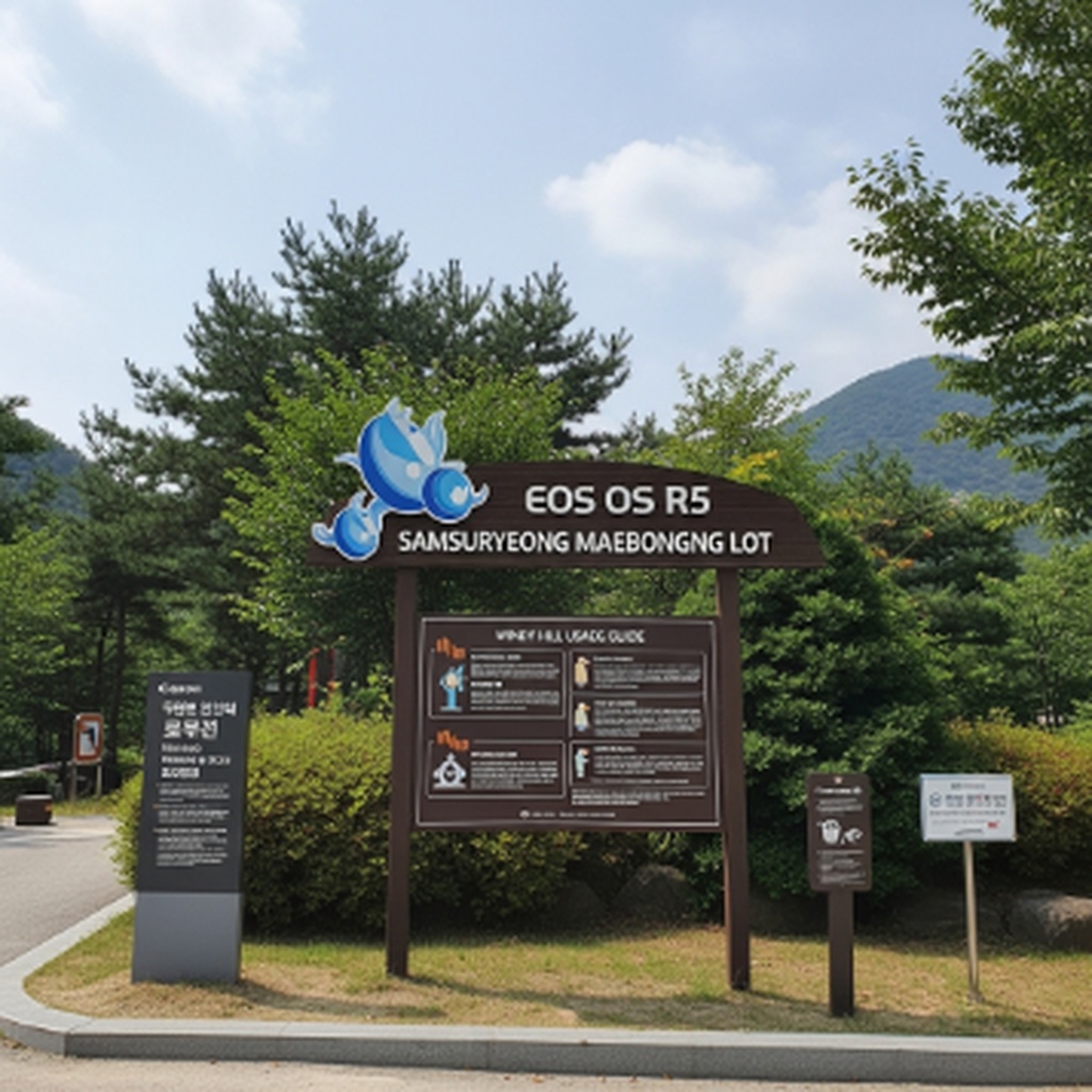 태백 매봉산 바람의 언덕 입구 삼수령 주차장 및 이용 방법