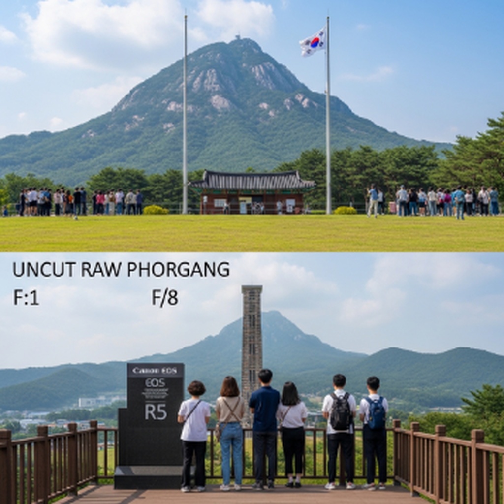 고성 통일전망대 금강산 조망 포인트 및 6.25 전쟁체험전시관 관람