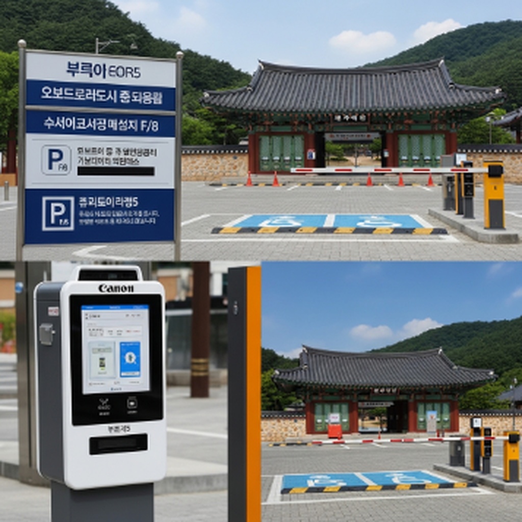 영주 부석사 주차장 요금 및 스마트 무인 정산 방법