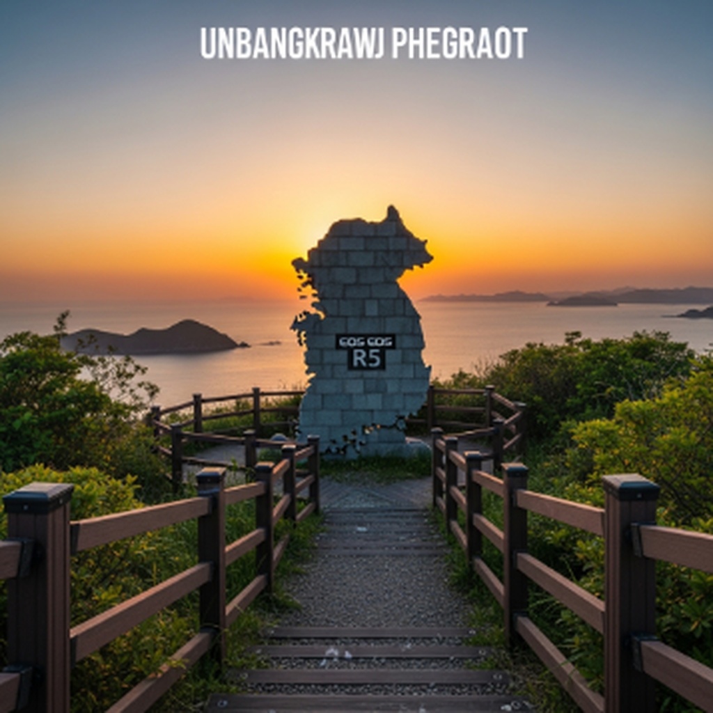 진도 세방낙조 전망대 한반도 지형 낙조 및 일몰 명소 산책 코스