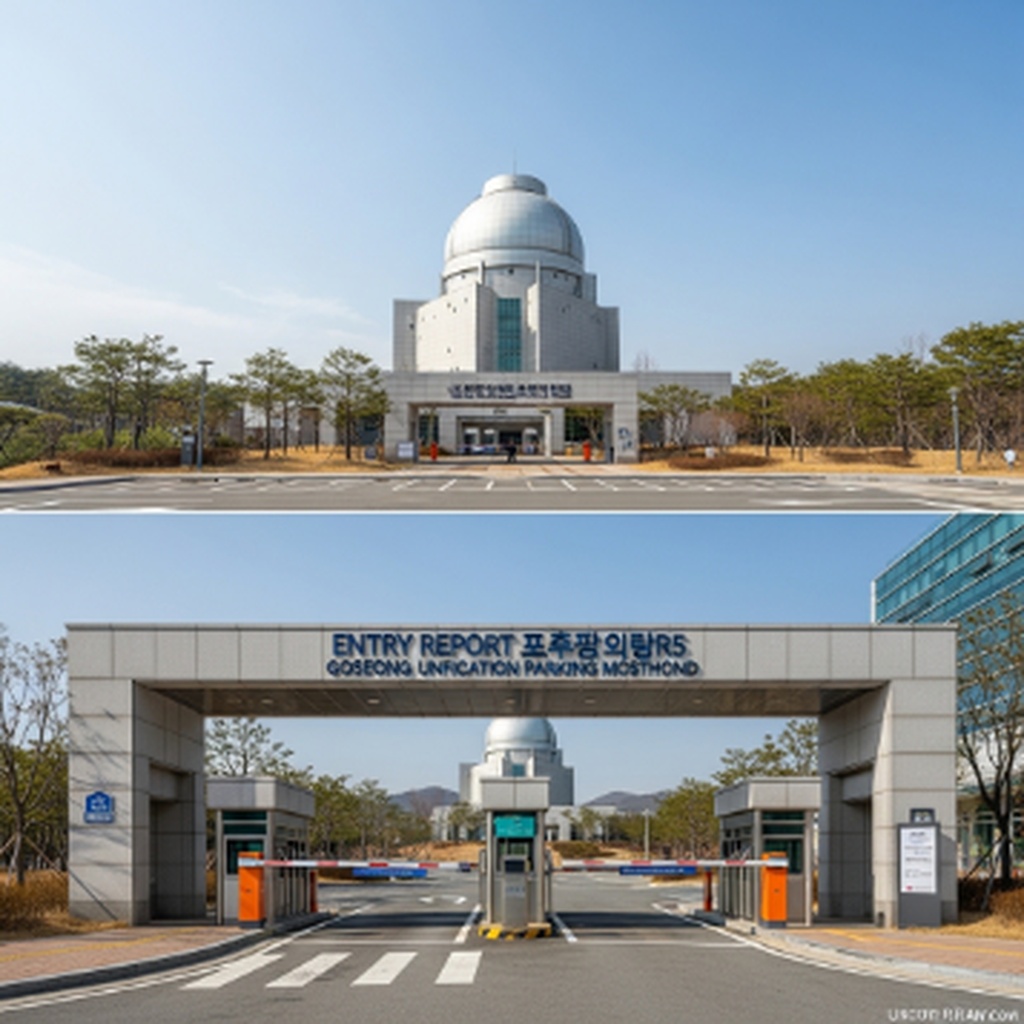 고성 통일전망대 출입 신고 절차 및 전용 주차장 이용 방법