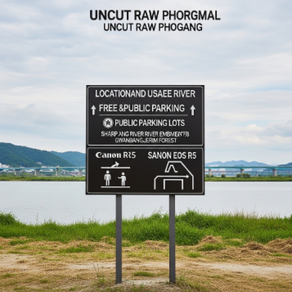 담양 관방제림 근처 영산강 둔치 무료 주차장 및 공영주차장 위치와 이용 방법