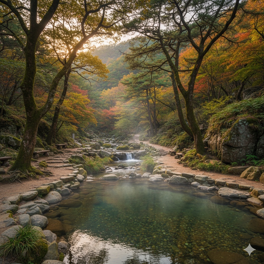 예산 덕산온천에서 몸과 마음을 치유하며 진정한 휴식을 누리는 방법