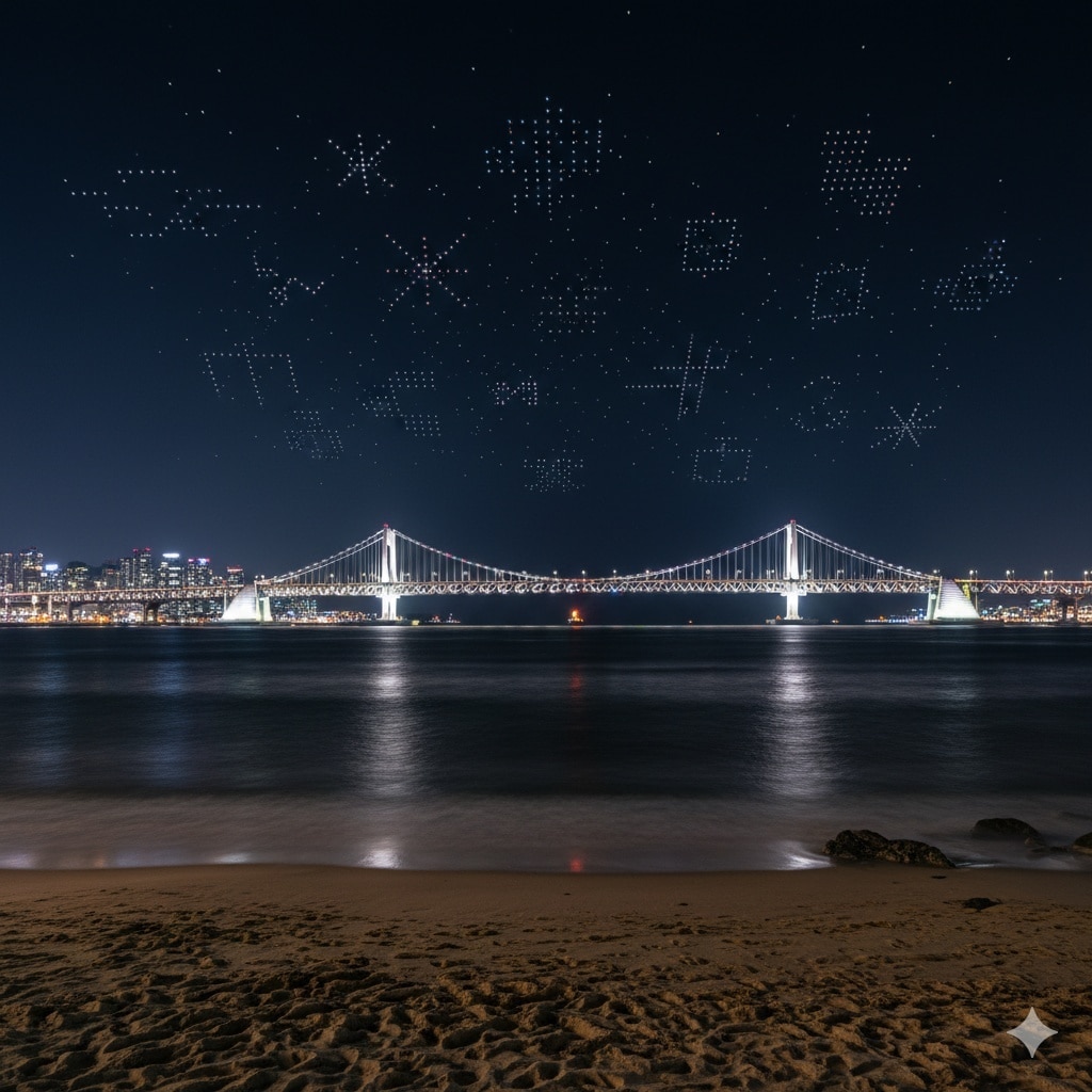 광안리 밤바다와 화려한 드론쇼를 가장 완벽하게 즐기는 방법