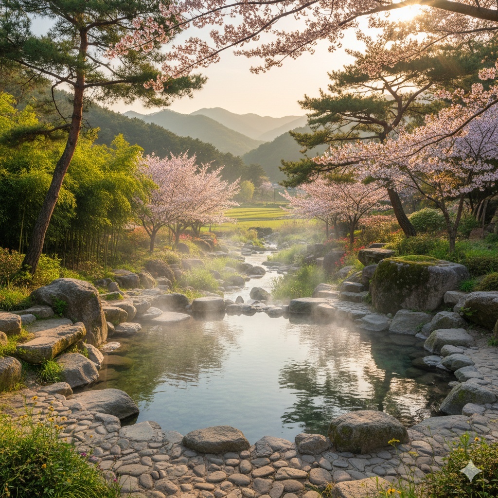 예산 덕산온천에서 몸과 마음을 치유하며 진정한 휴식을 누리는 방법