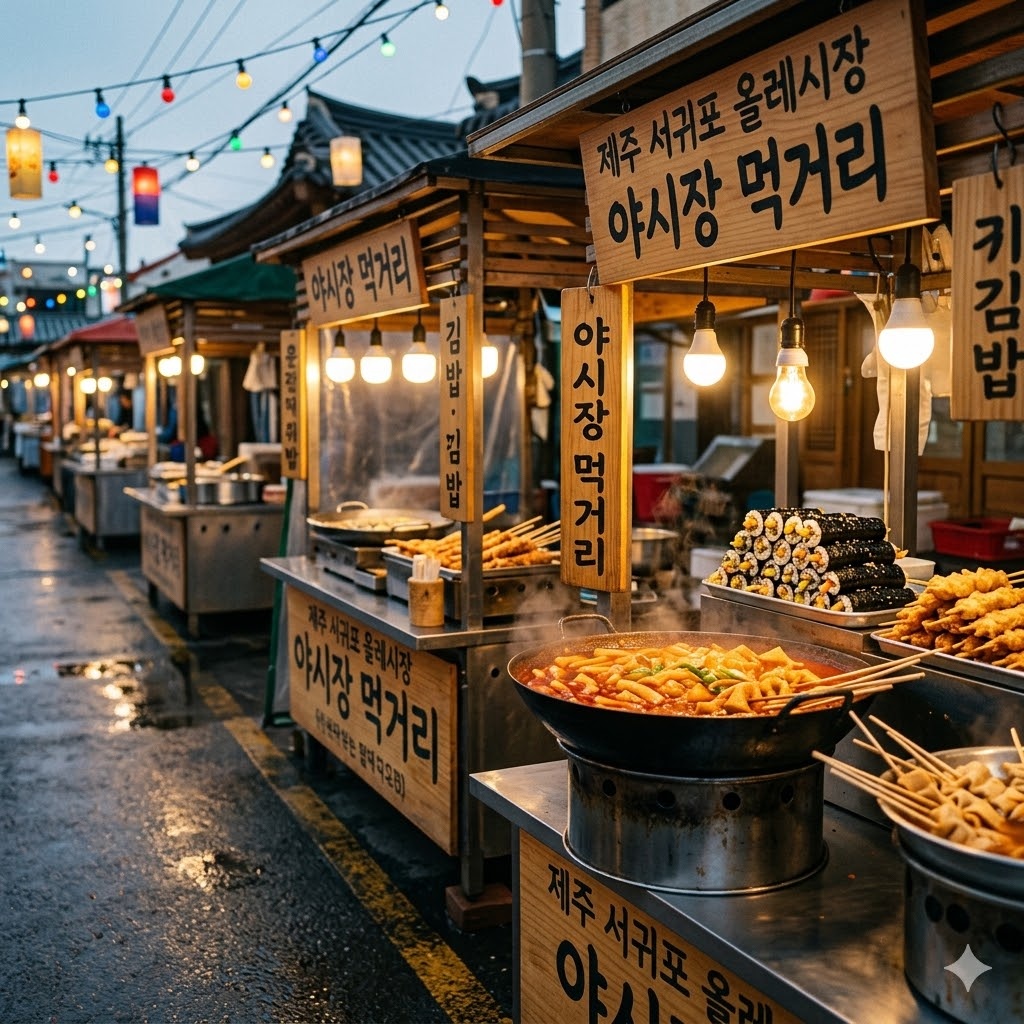 제주 서귀포 올레시장 야시장 주차부터 먹거리까지 제대로 즐기는 방법