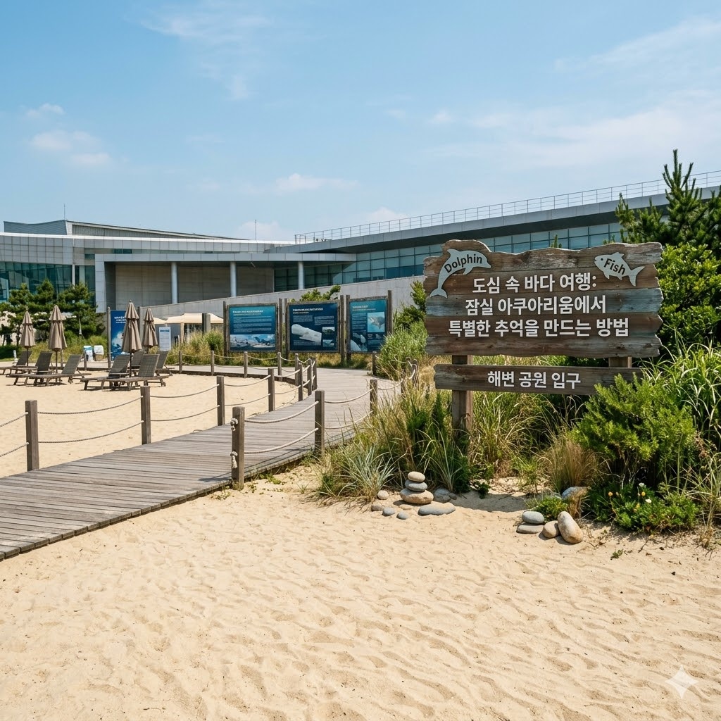 도심 속 바다 여행 잠실 아쿠아리움에서 특별한 추억을 만드는 방법