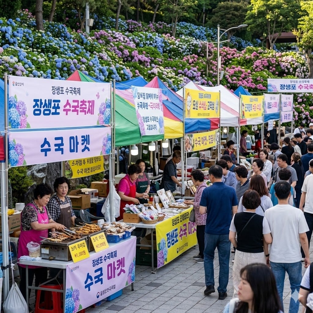 울산 장생포 수국축제 인생 사진 남기며 제대로 즐기는 방법