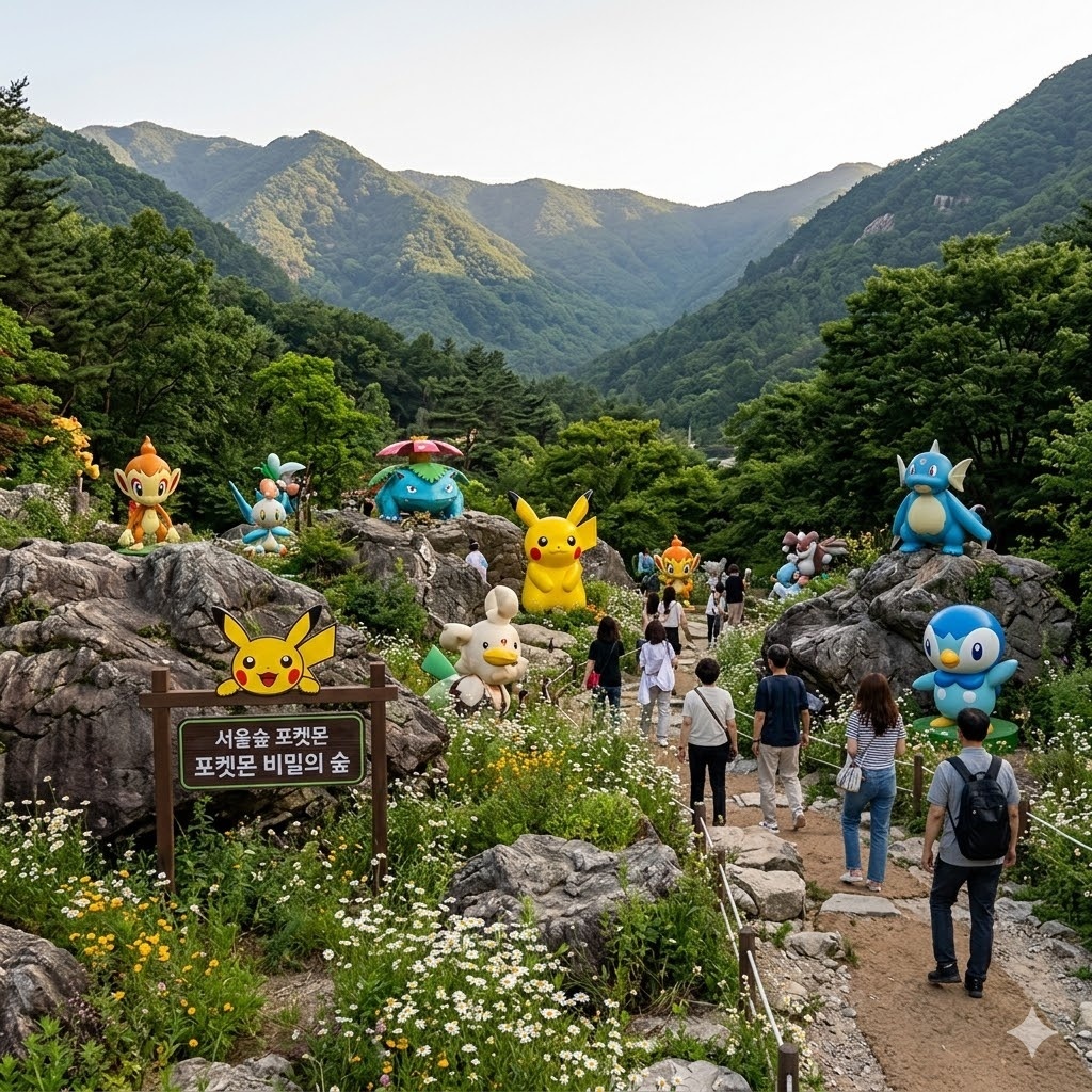 서울숲 포켓몬 시크릿 포레스트 예약하고 굿즈까지 알차게 즐기는 방법